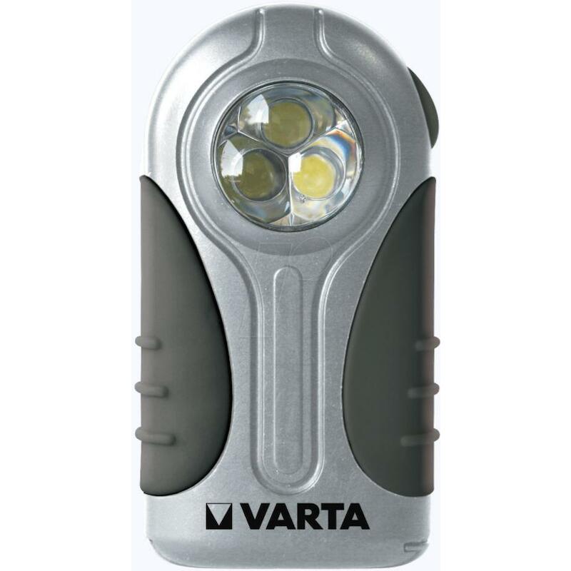 LAMPE DE POCHE 3LED SILVER LIGHT 16647       VARTA