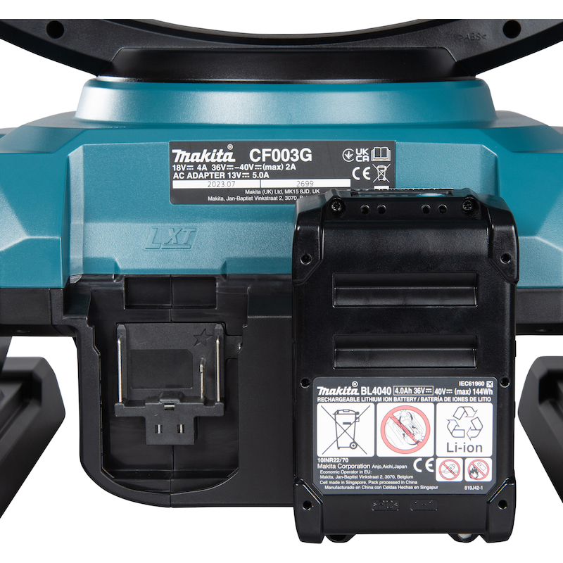 VENTILATEUR XGT® LXT® - CF003GZ - MAKITA