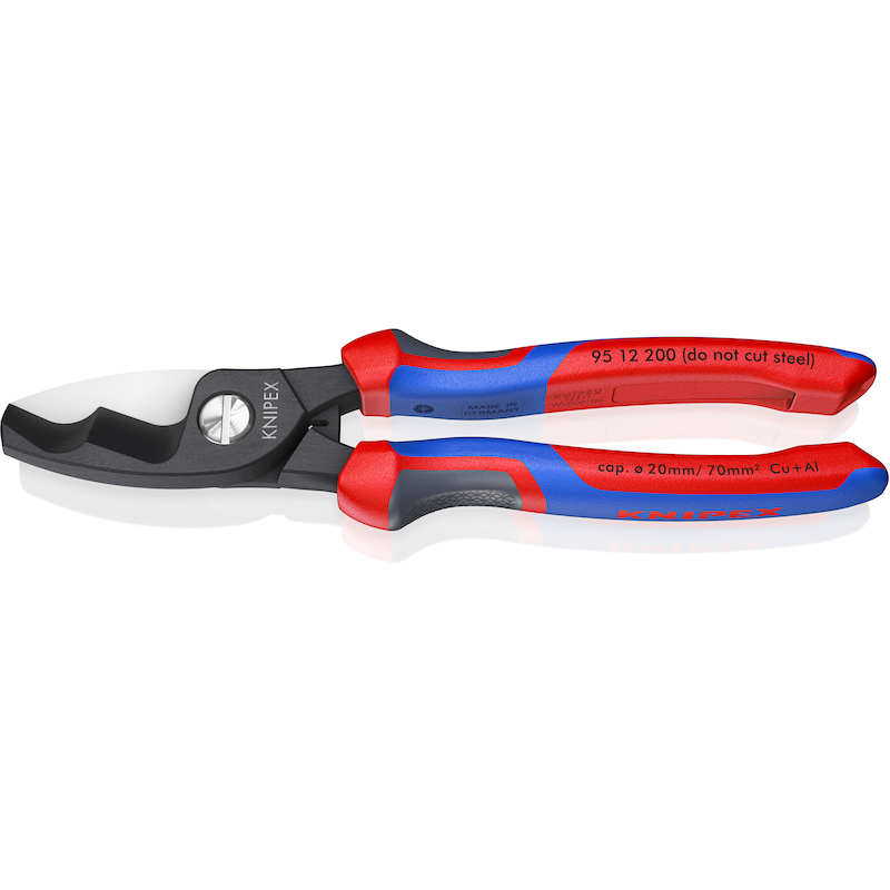 COUPE-CÂBLES DOUBLE TRANCH. 95 12 - 200MM   KNIPEX