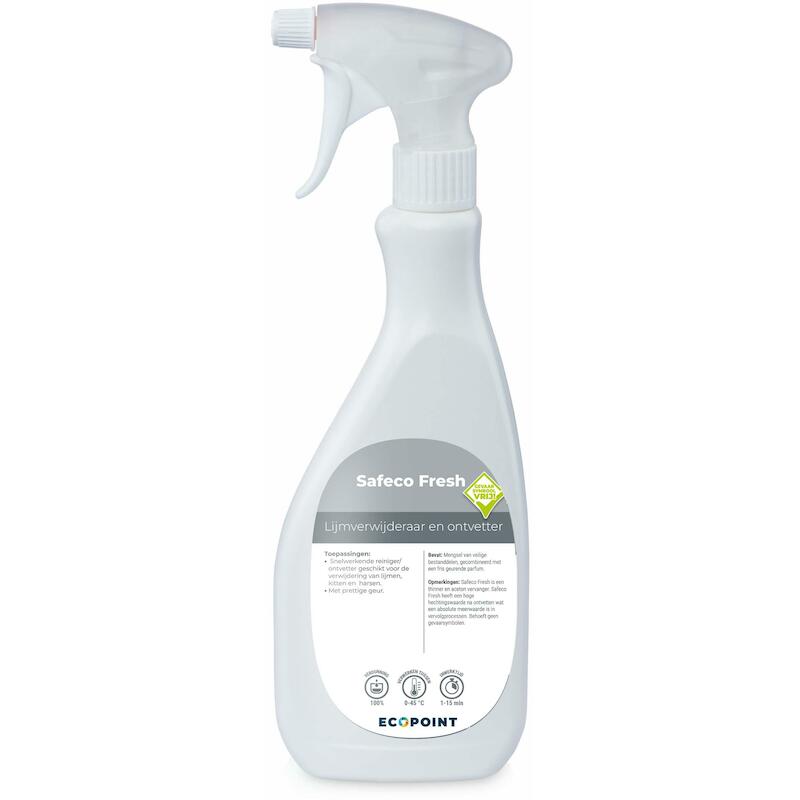 Ecopoint - Nettoyant et dégraissant - Safeco Fresh - 500 ml - Flacon pompe - 08107240
