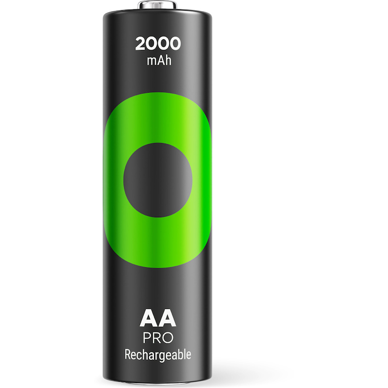 BATT.OPLAADBAAR NIMH 2000MA AA            (4ST) GP