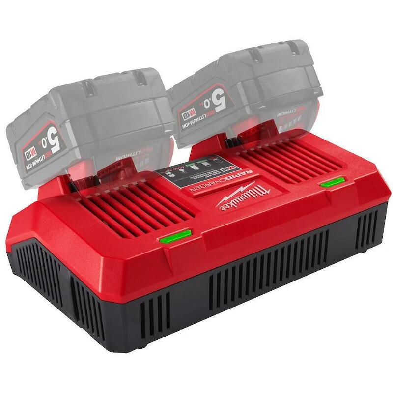 SNELLADER DUAL BAY 18V      M18 DFC      MILWAUKEE