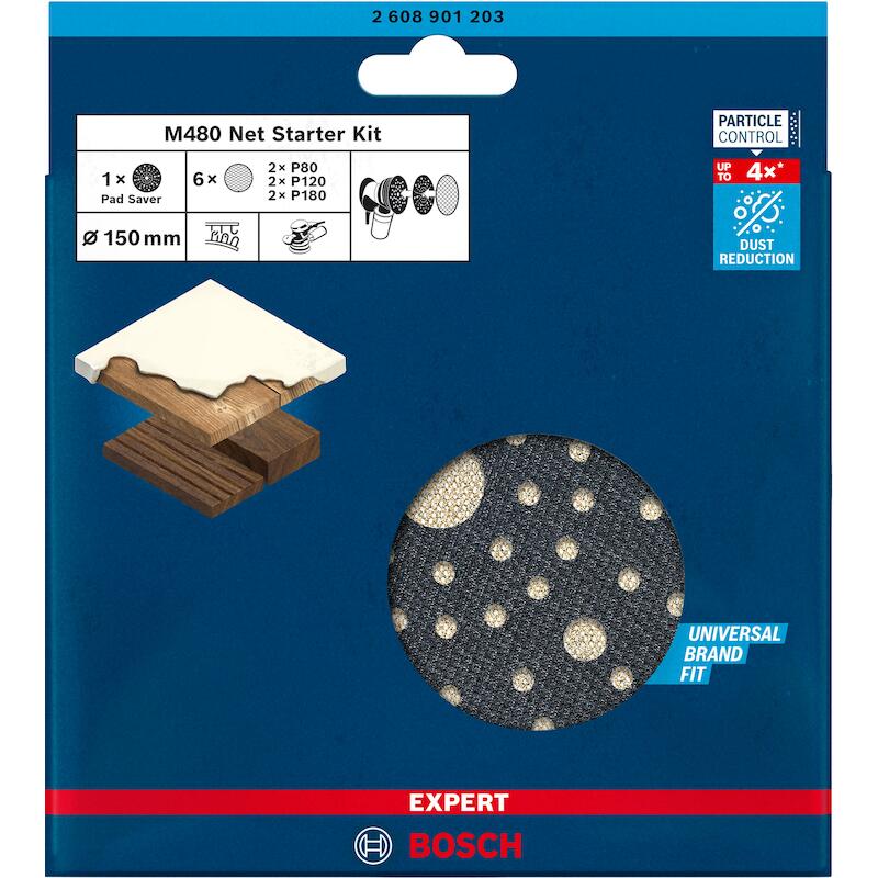 SET ABRASIIFS BOIS 150MM    2608901203  (7PC)BOSCH
