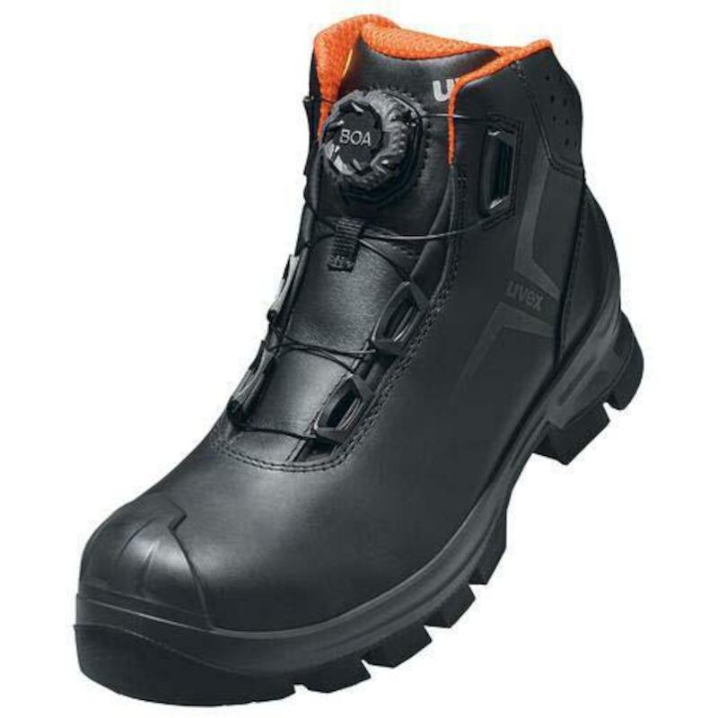 CHAUSS.ESD HAUT S3 NO/OR    6532.2 BOA     45 UVEX