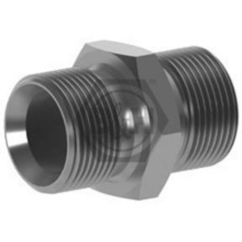 NIPPEL 1/4" X 1/4"               60°-60° BSPP-BSPP