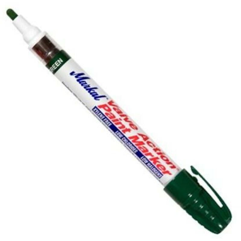MARQUEUR PEINTURE VERT      VALVE ACTION    MARKAL