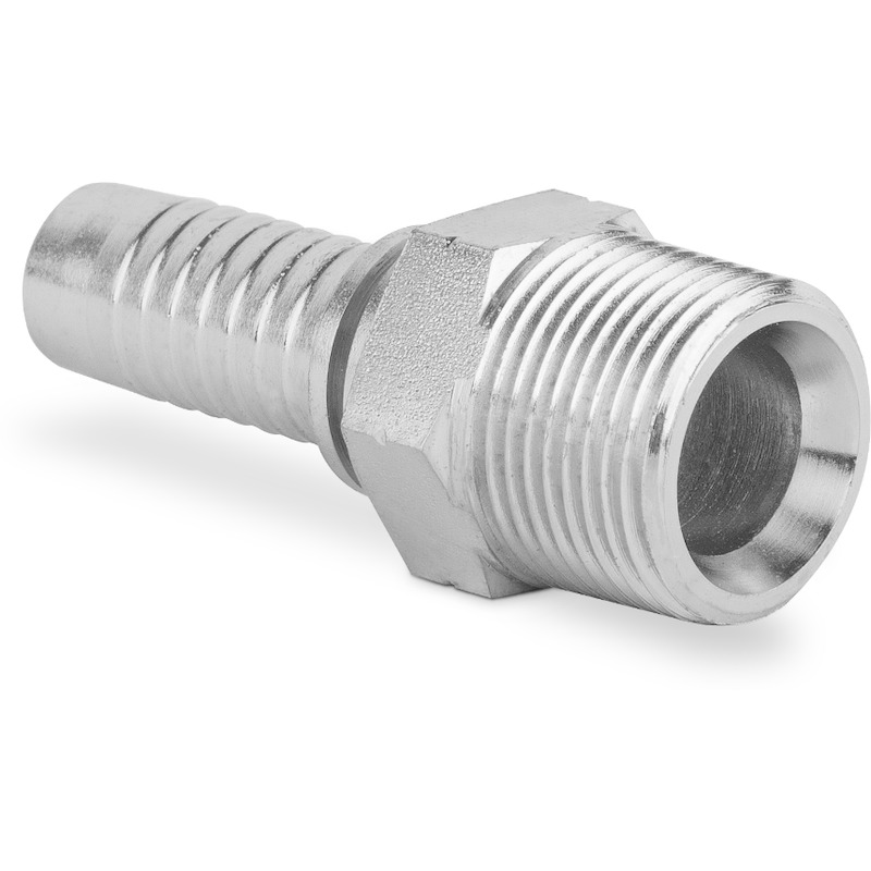 RECHTE PERSKOPP. AGN - 1/4"NPT/M X 5/16" INTERPUMP
