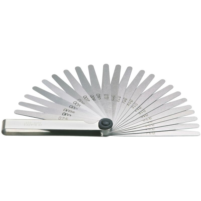 JAUGE D'EPAISSEUR 26 LAMELL.1544        76MM BAHCO