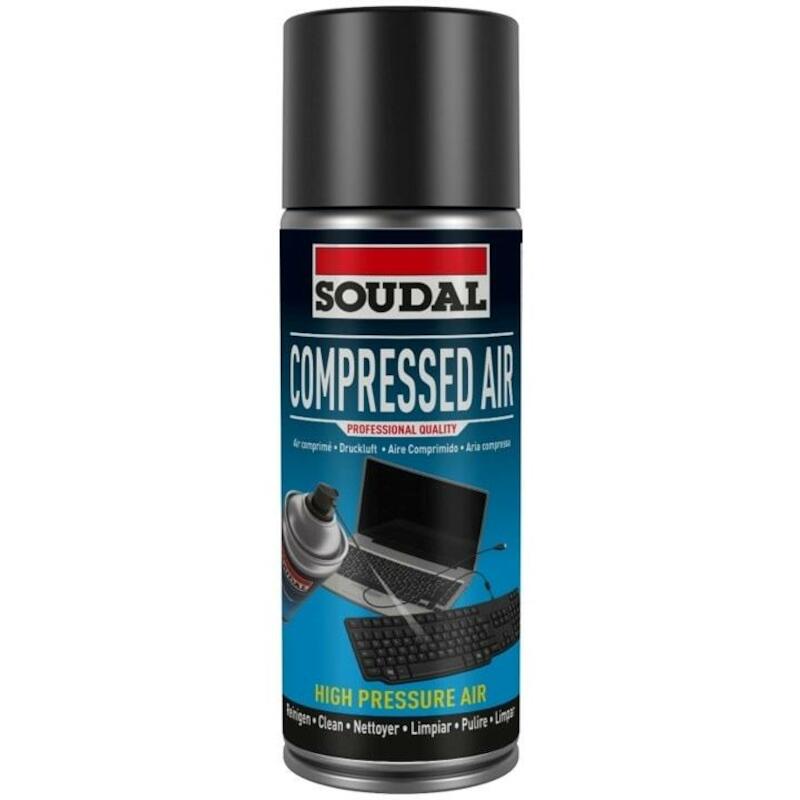REINIGER AEROSOL GAS 400ML  COMPRESSED AIR  SOUDAL