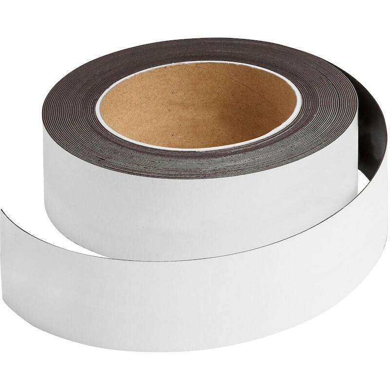 MAGNEETSTRIP - BRADY 225181 - WIT 50X 10 M (1 EA)
