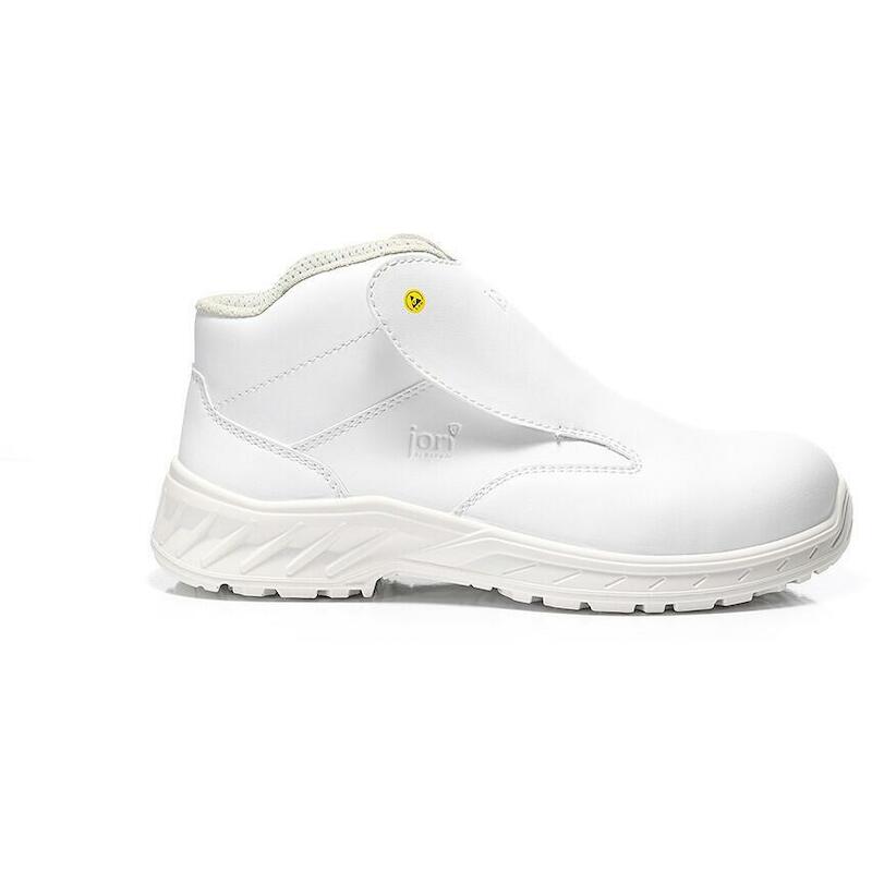 HOGE SCHOEN ESD - JORI JO_CLEAN SLIPPER - S3 WIT 43