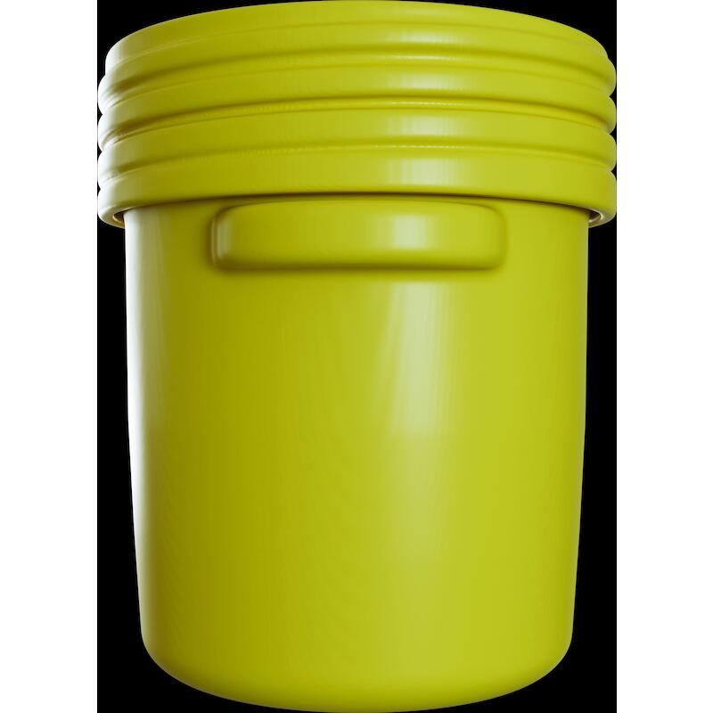FÛT + COUVERCLE HDPE 75,7L  EDR16500YL JAUNE EAGLE