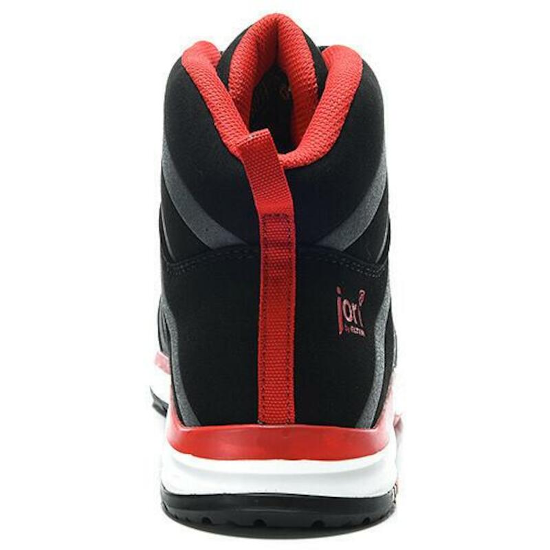 HOGE SCHOEN ESD - JORI JO_RAPID - S3 ZWART EN ROOD 42