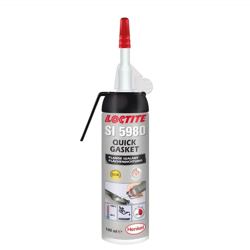 PREMIUM HP SILICONE ZWART   SI 5980 - 100ML LOCTIT