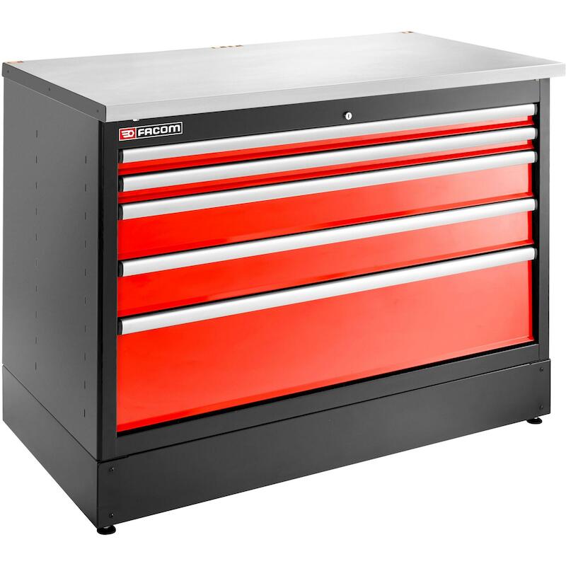 MEUBLE BAS 5 T. XL ROUGE    JLS3-MBD5T       FACOM