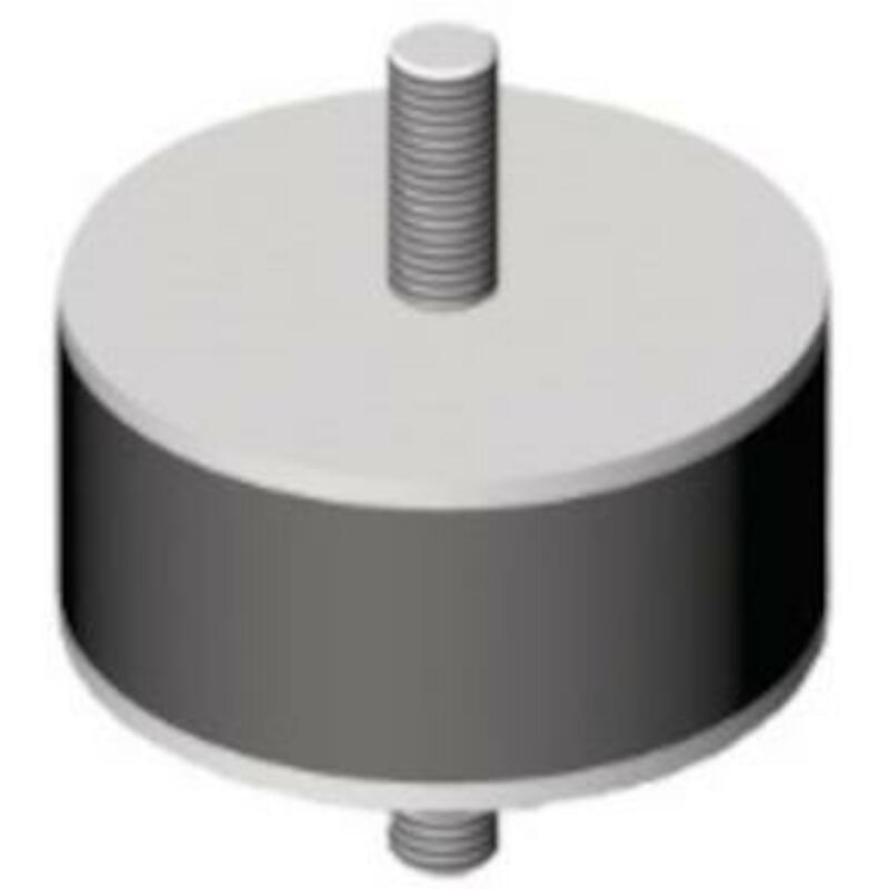 Vibration damper - type a - M8 M/M - 55 Shore - ø 30 x 30 mm - 19070009