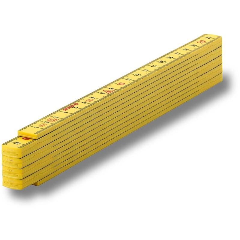 VOUWMETER 2M GEEL           HK 2/10G          SOLA