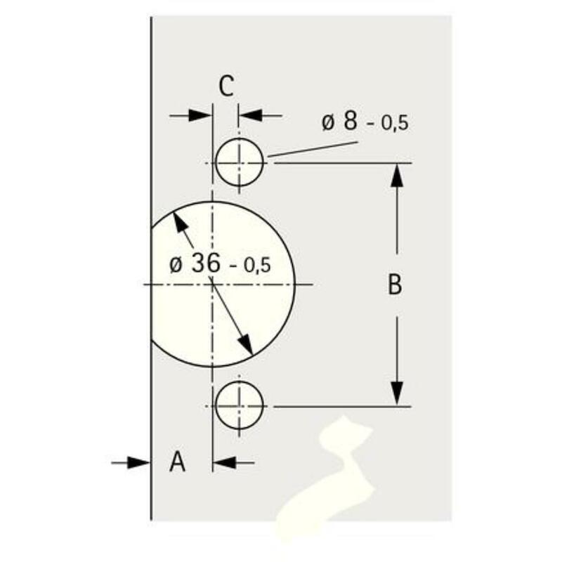 SELEKTA PRO2000 SIERKAP GLAS DEUR T22 HETT-1081304