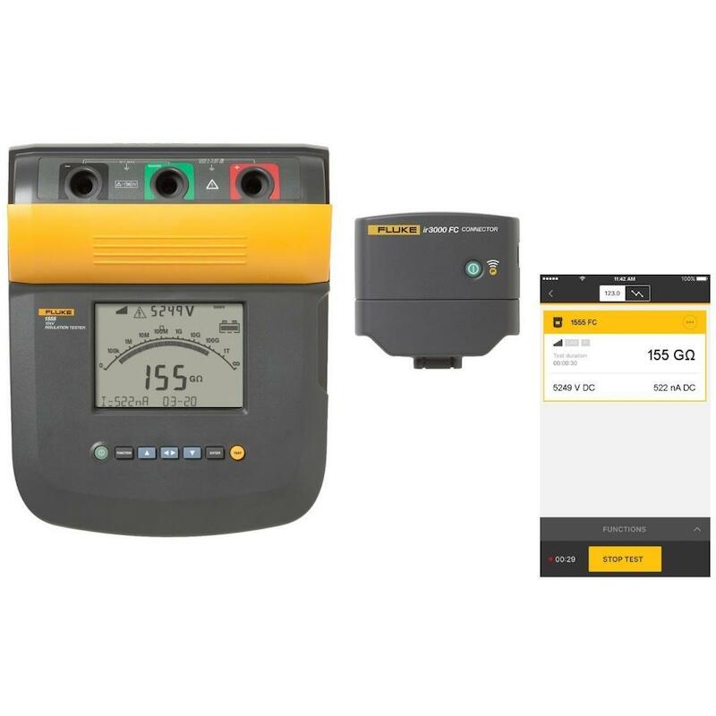 ISOLATIEWEERSTANDSMETER 10K FLUKE-1555 FC    FLUKE