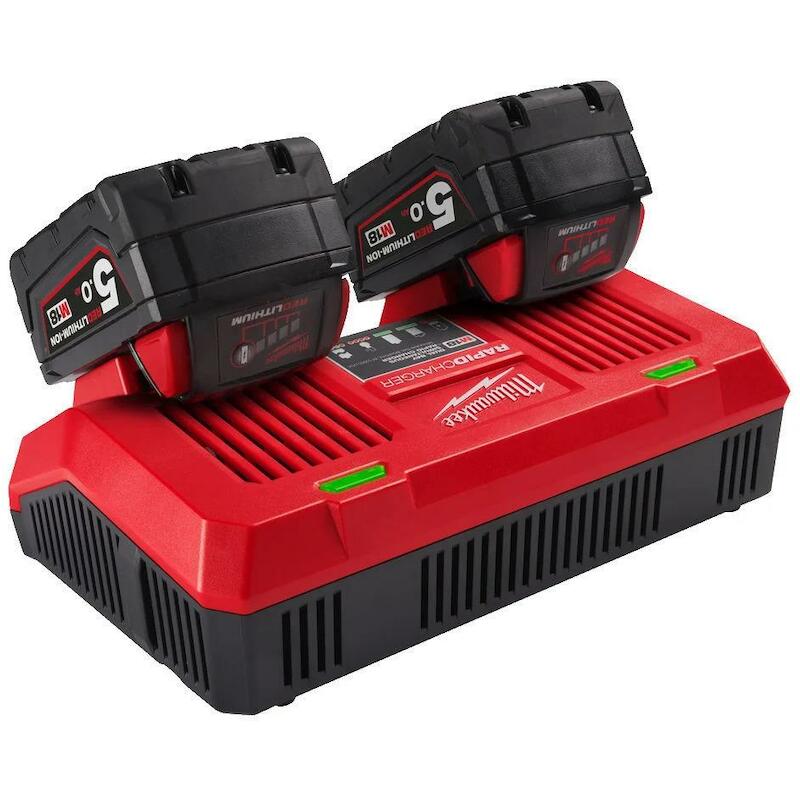 SNELLADER DUAL BAY 18V      M18 DFC      MILWAUKEE