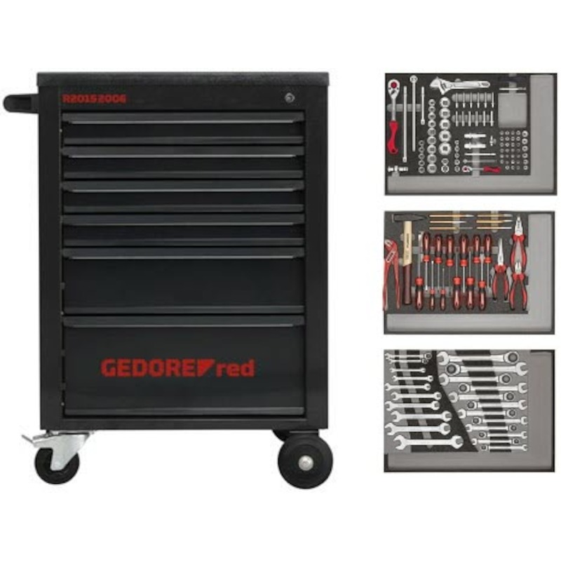 GEREEDSCHAPSWAGEN MECHANIC  R2156 (129ST)GEDORE RE