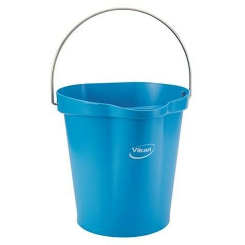 SEAU PP/INOX BLEU           5686/3 - 12L     VIKAN