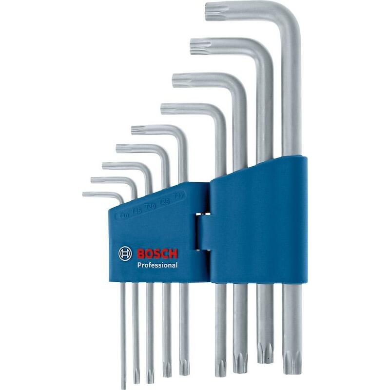 STIFTSLEUTELSET TORX        1600A01TH4  (9ST)BOSCH