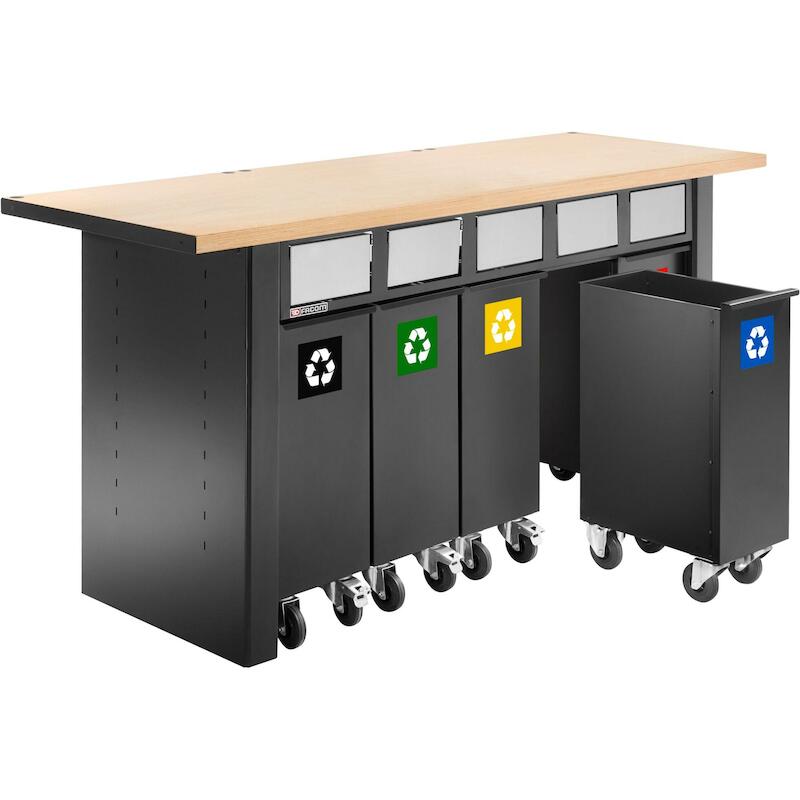 SET DE 5 COLLECTEURS DE TRI JLS3-5BINS (5PC) FACOM