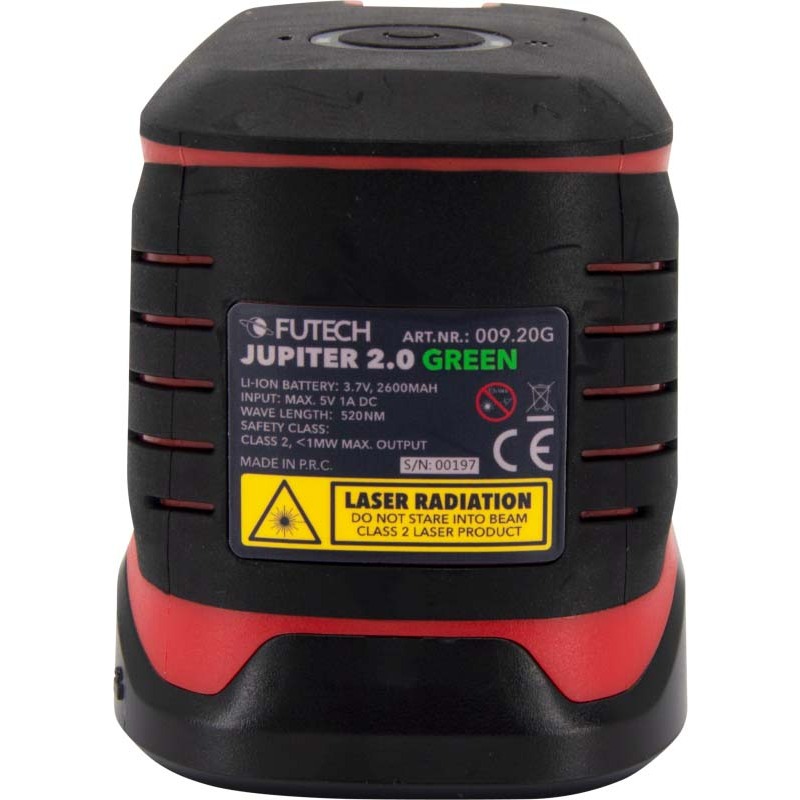 LASER EN CROIX + TRÉPIED    JUPITER 2.0 GREEN FUTE