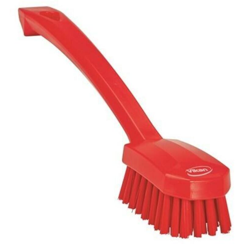 BROSSE À VAISS.POL.M ROUGE  3088/4  260X40MM VIKAN
