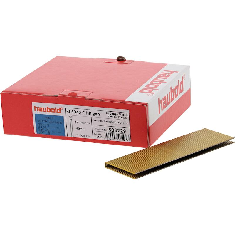 NIET ZN 40MM CNK BEITELPUNT KL6000 503229  HAUBOLD