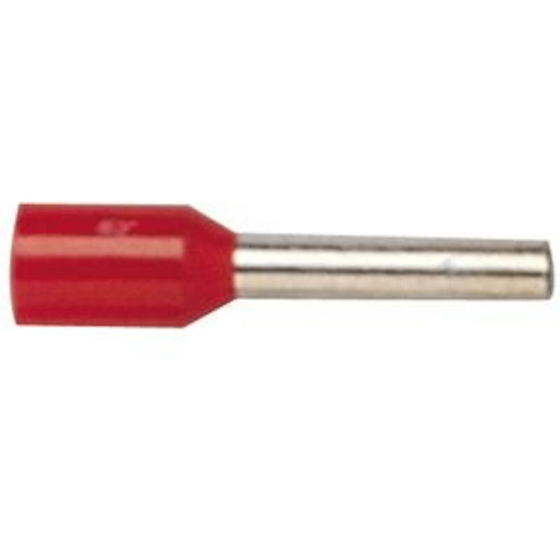 EMBOUT DE CABL.ROUGE 1mm²   KV.127