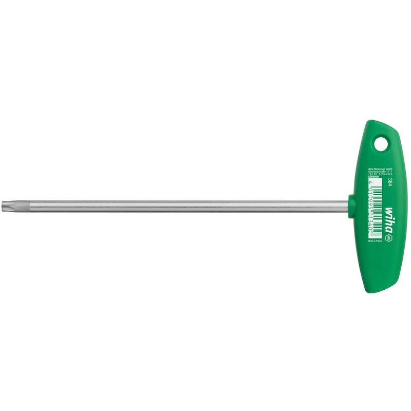 CLÉ MÂLE AVEC MANCHE EN T TORX CHROMÉE MATE - 364015200 - WIHA