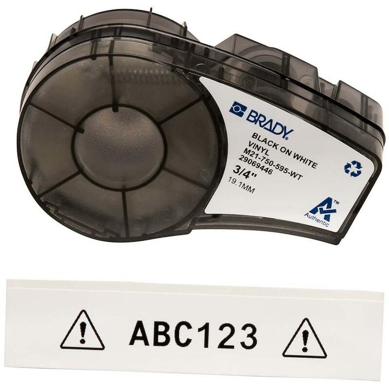 PRINTTAPE VINYL ZW/WIT      M21-750-595-WT   BRADY