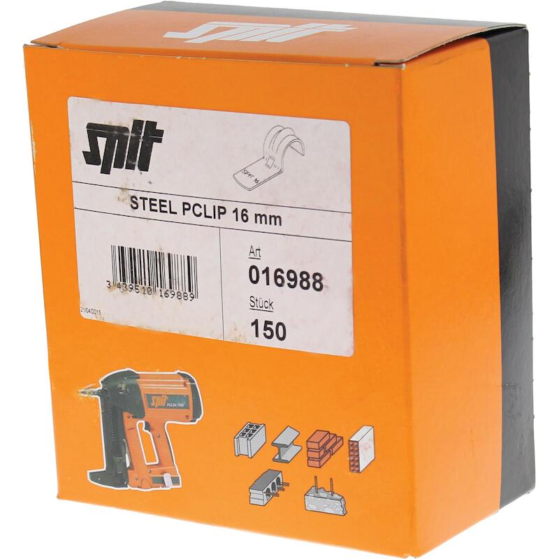 P-CLIP 25 MM GALVA          016993            SPIT