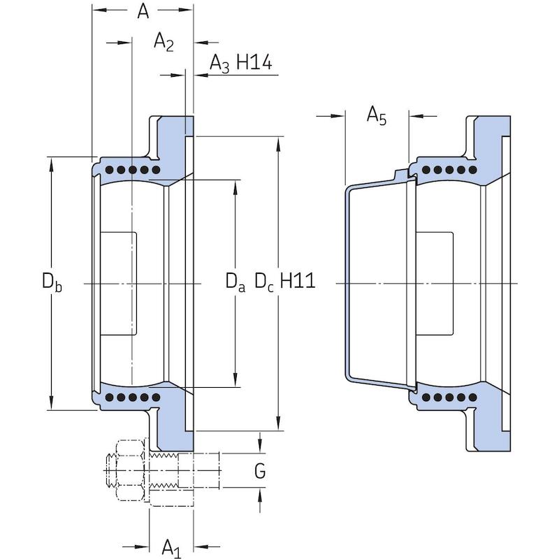 PALIER Y APPLIQUE COMP      FYK 505            SKF
