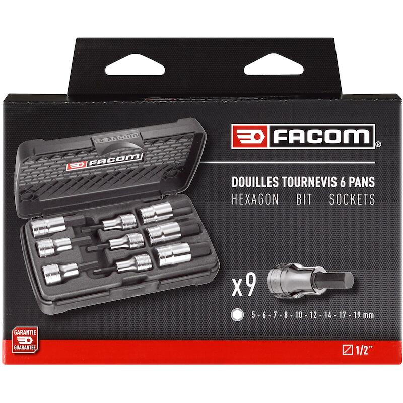 SCHROEVENDRAAIERBITS 1/2"   STM.J9APB 5-19MM  FACO