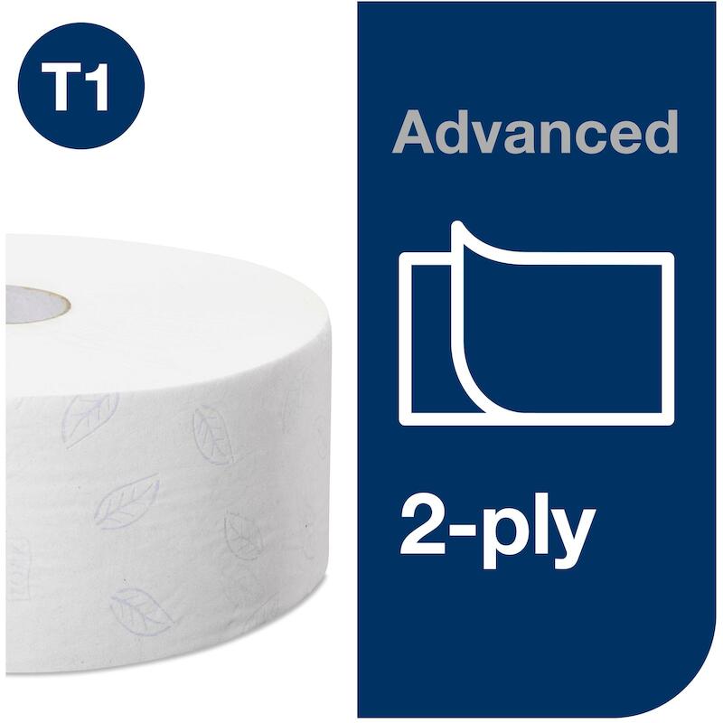 PAPIER-WC ADVANC.JUMBO-ROUL.120272-1800PCS-2P.TORK