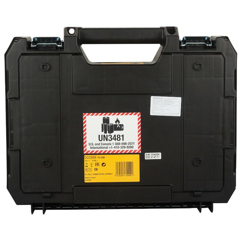 ACCUKLOPBOORSCHR.18V/2X5AH  DCD996P2(TSTAK) DEWALT
