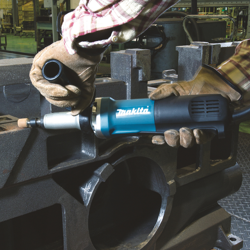 MEULEUSE DROITE ÉLECTRIQUE (VITESSE RAPIDE) - GD0801C - MAKITA