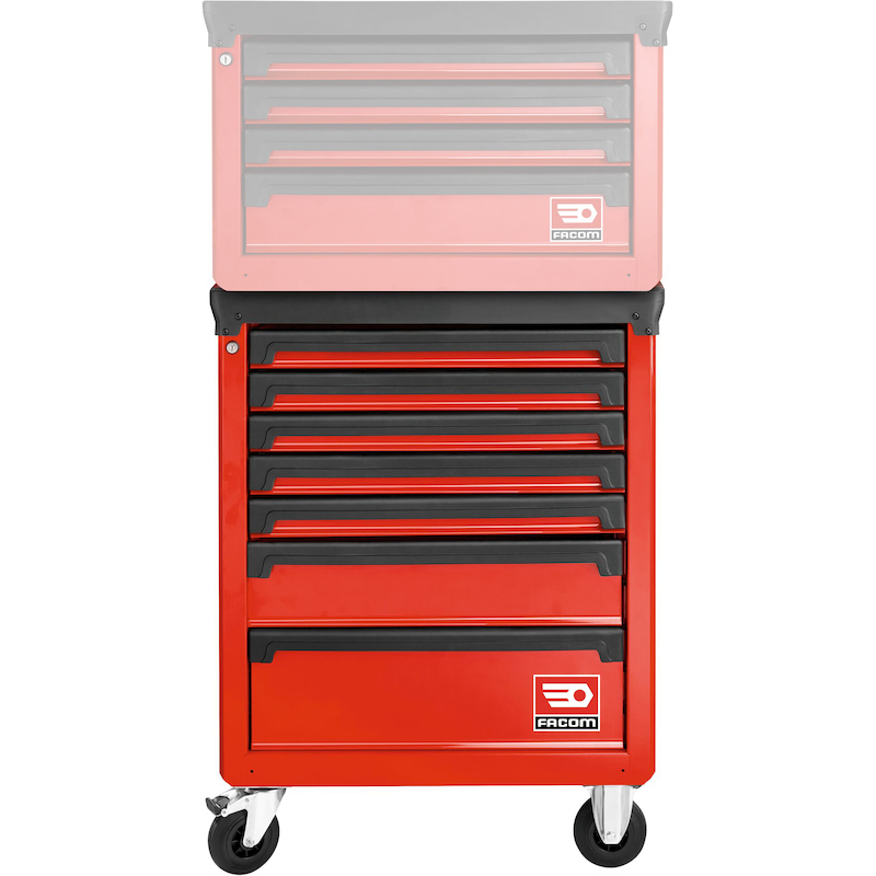 SERVANTE D'ATELIER 7T.ROUGE ROLL.7M3A        FACOM