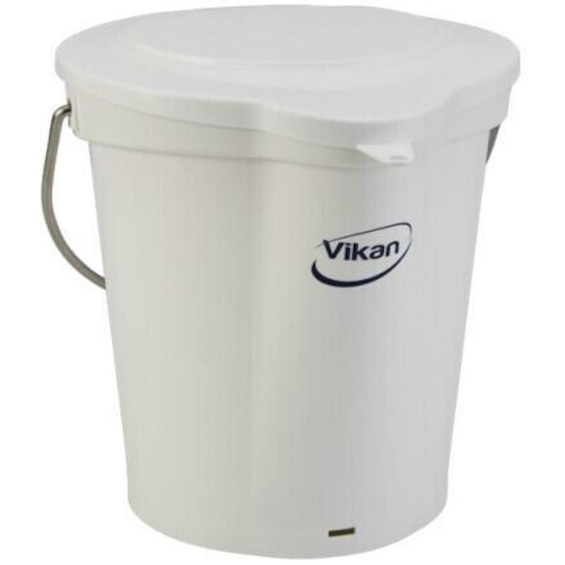 SEAU PP INOX BLANC          5688/5  6L       VIKAN