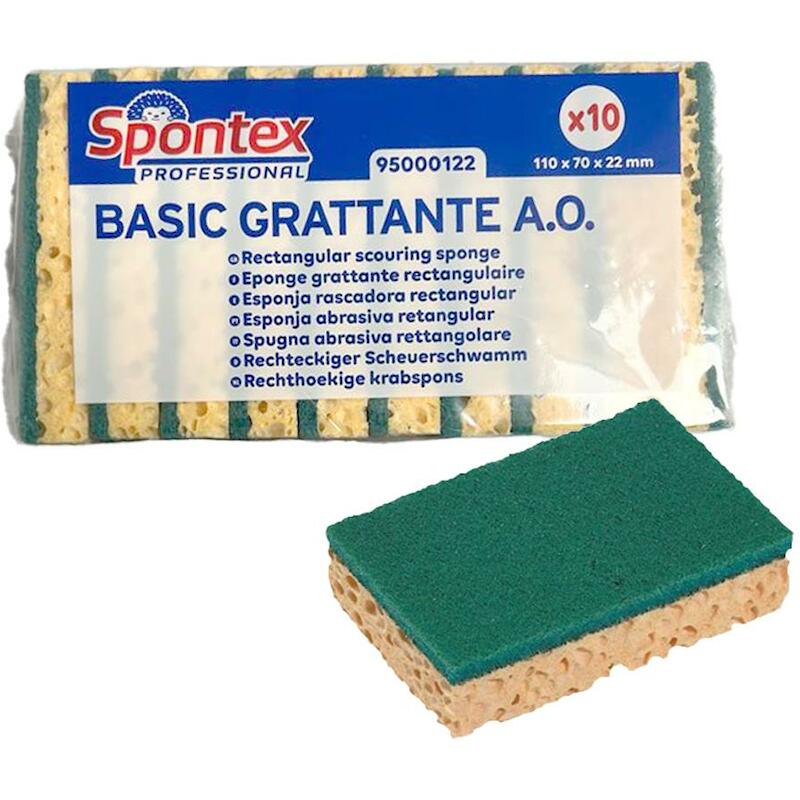 EPONGE VISCOSE VERT/JAUNE   95000122       SPONTEX