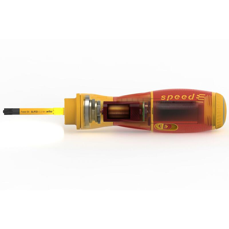 TOURNEVIS À ASSISTANCE ÉLECTRIQUE SPEEDE II 7 PCSAVEC EMBOUTS ISOLÉS SLIM, BATTERIES ET CHARGEUR USB DANS UNE MINI L-BOXX - 591T101 - WIHA