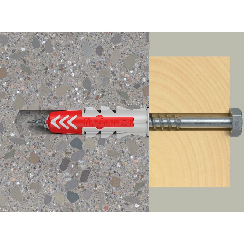 PLUG NYLON 12X60 S(+SCHROEF)DUOPOWER       FISCHER