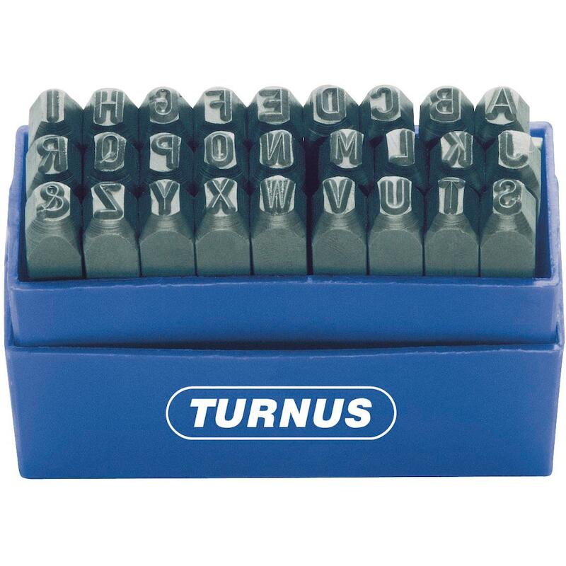 POINÇONS À LETTRES A-Z+&   329  - 5 MM      TURNUS