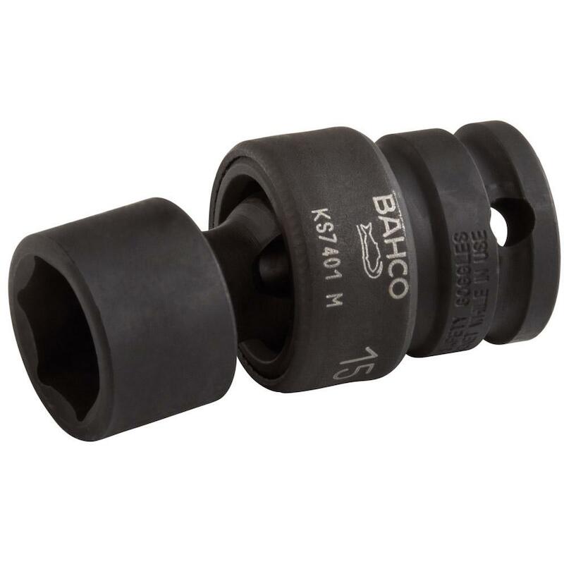 DOUILLE IMP.CARDAN 6P.3/8"  KS7401M - 22MM   BAHCO
