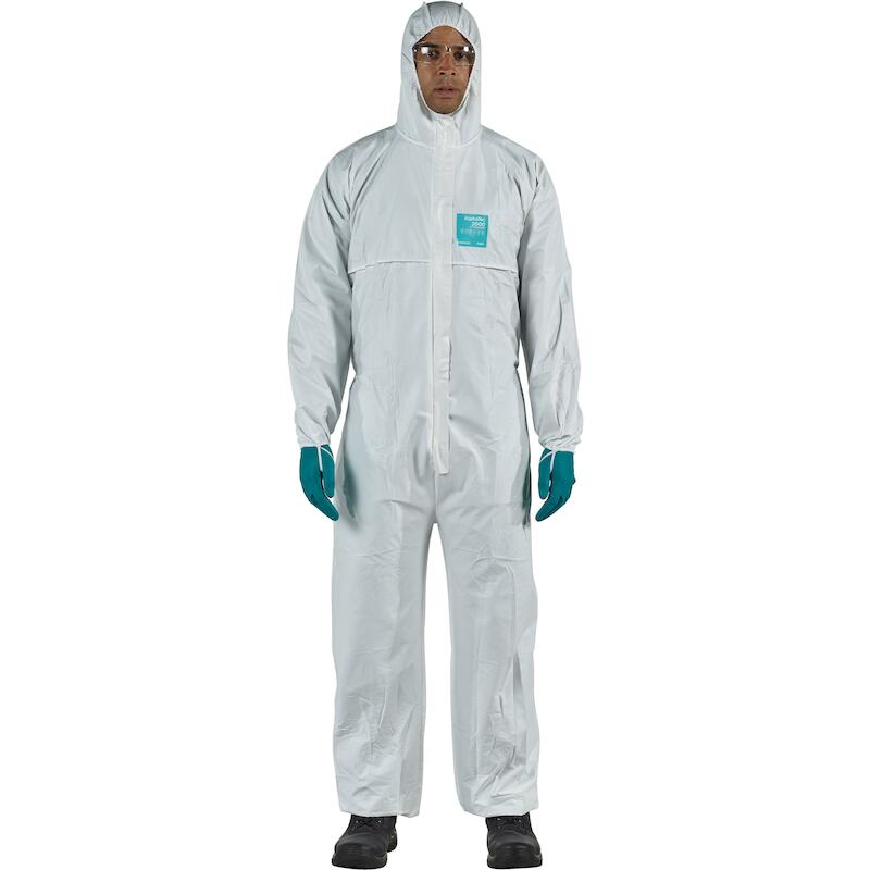WEGWERPOVERALL - MICROGARD 2000 STANDARD - WIT XXXL