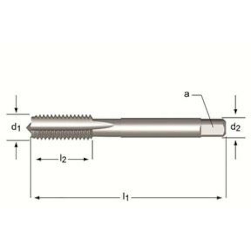 HANDTAPPEN HSS M16X2        E100 (3DEL.)    DORMER