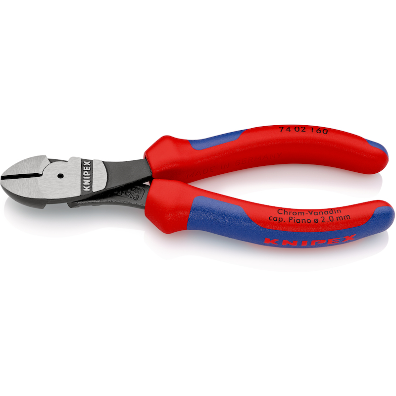 Knipex - Kracht-zijsnijtang - 74 02 160 - 160 mm - 41190121